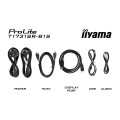iiyama ProLite T1731SR-B1S écran plat de PC 43,2 cm (17") 1280 x 1024 pixels SXGA LCD Écran tactile Noir
