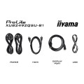 iiyama ProLite XUB2492QSU-B1 écran plat de PC 60,5 cm (23.8") 2560 x 1440 pixels Quad HD LED Noir