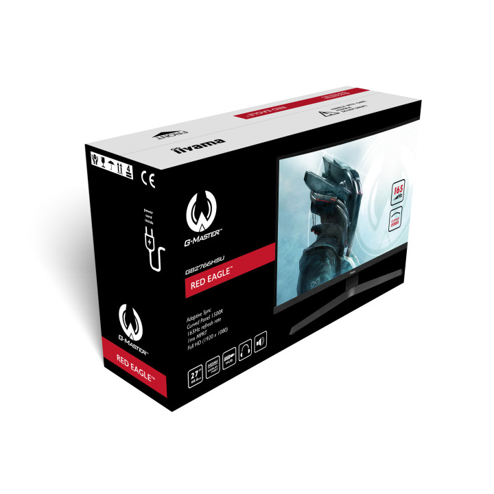 iiyama G-MASTER GB2766HSU-B1 écran plat de PC 68,6 cm (27") 1920 x 1080 pixels Full HD LED Noir