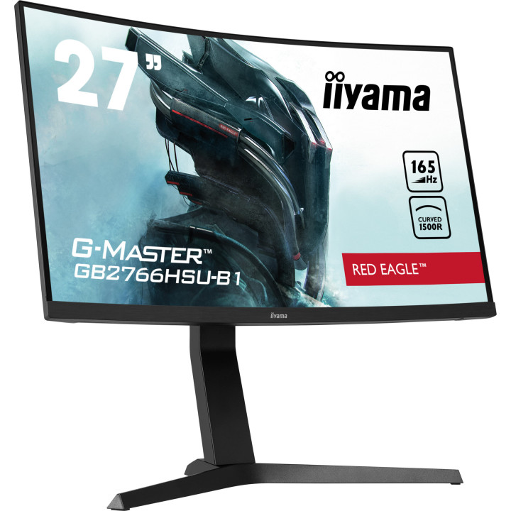 iiyama G-MASTER GB2766HSU-B1 écran plat de PC 68,6 cm (27") 1920 x 1080 pixels Full HD LED Noir