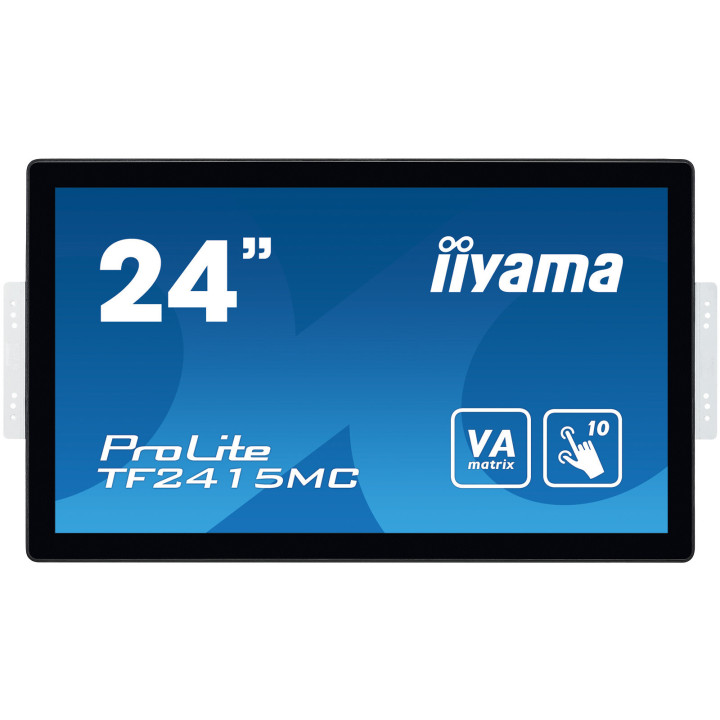 iiyama ProLite TF2415MC-B2 écran plat de PC 60,5 cm (23.8") 1920 x 1080 pixels Full HD LED Écran tactile Multi-utilisateur No