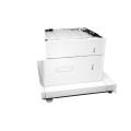 HP LaserJet 1x550/2000 feuilles, bac d’alimentation HCT et support.