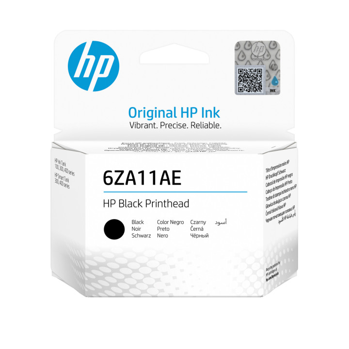 HP Tête d'impression noire 6ZA11AE