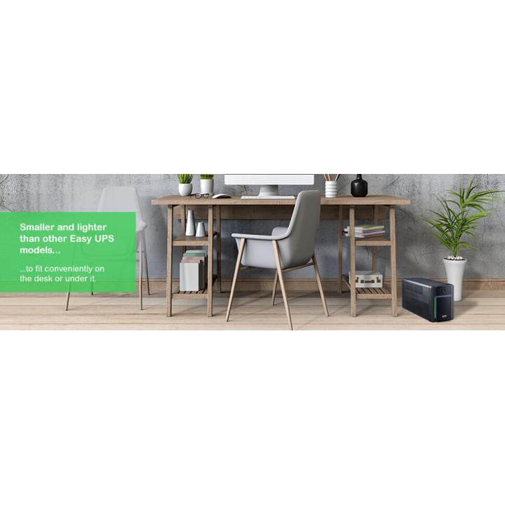 APC BackUPS BX - onduleur line-interactive - 1200VA, 230V - prises IEC