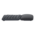 Logitech ERGO K860 clavier Bureau Bluetooth AZERTY Français Graphite