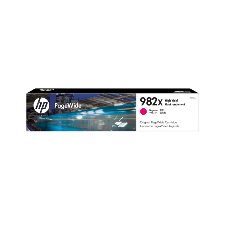 HP Cartouche d’encre magenta PageWide 982X grande capacité authentique