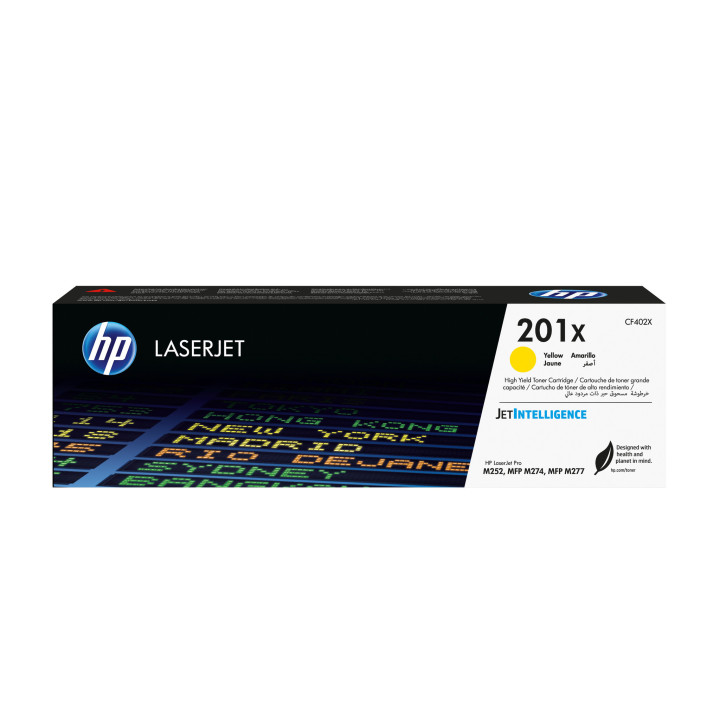 HP 201X toner LaserJet Jaune grande capacité authentique