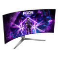 AOC AGON PRO AG456UCZD écran plat de PC 113 cm (44.5") 3440 x 1440 pixels Wide Quad HD OLED Noir, Gris