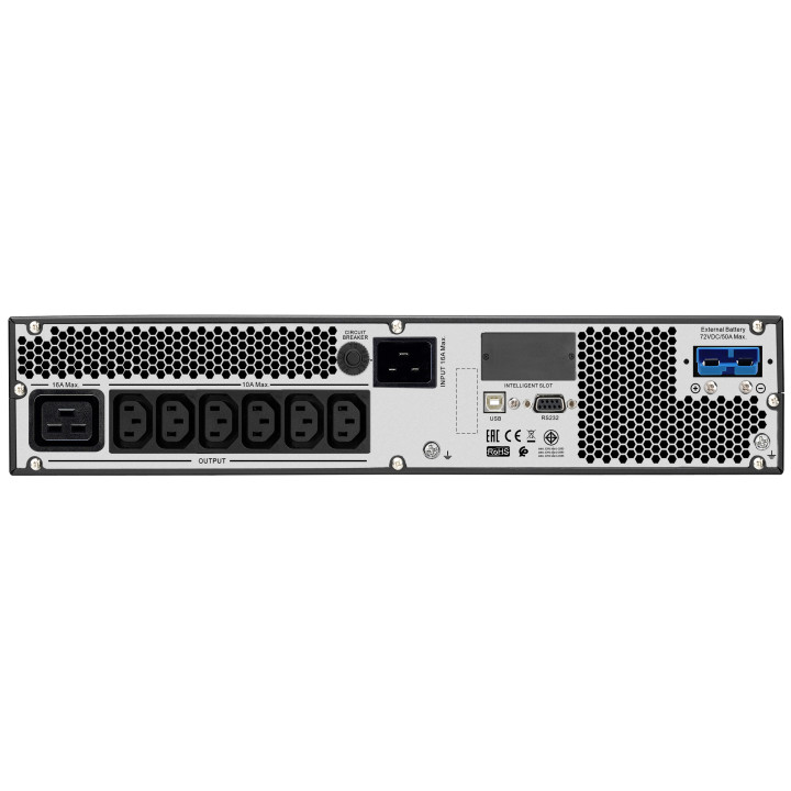 APC Easy UPS ONLINE SRV RM Ext. 3000VA230V alimentation d'énergie non interruptible Double-conversion (en ligne) 3 kVA 2400 W 