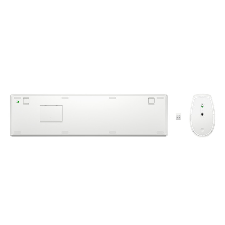 HP STORE 3PL clavier Souris incluse Universel RF sans fil Blanc