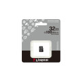 Kingston Technology Carte 32GB microSDHC Industrielle C10 A1 pSLC emballage individuel sans adaptateur
