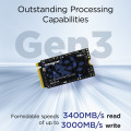 Integral INSSD512GM2242G3 disque SSD 512 Go M.2 PCI Express 3.0 NVMe TLC