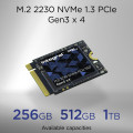 Integral INSSD512GM2230G3 disque SSD 512 Go M.2 PCI Express 3.0 NVMe TLC