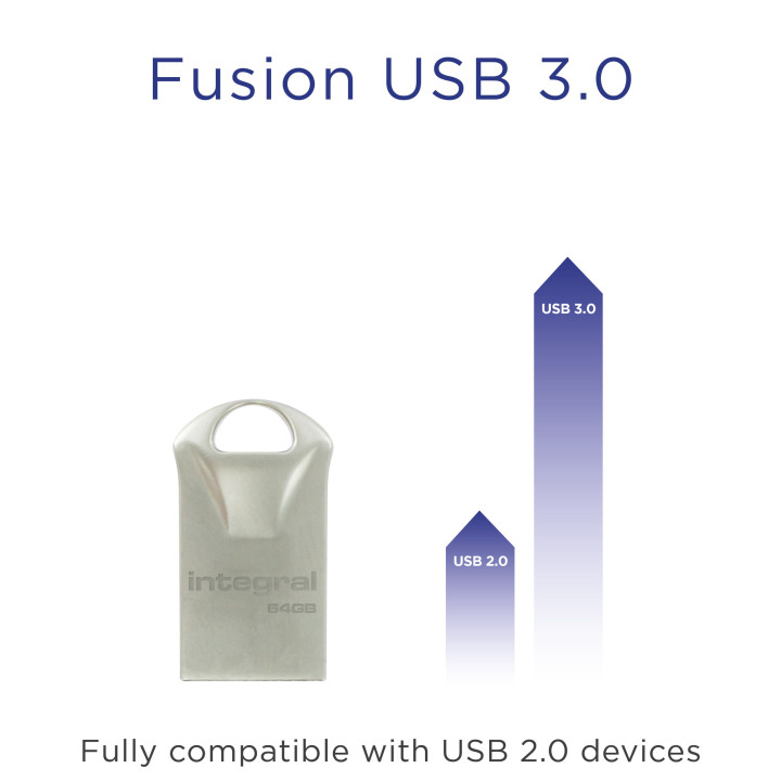 Integral INFD64GBFUS3.0 lecteur USB flash 64 Go 3.2 Gen 1 (3.1 Gen 1)