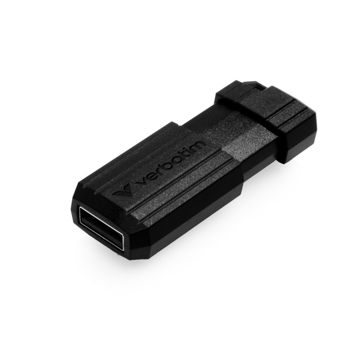 Verbatim Micro-clé USBPinStripe de 16 Go - noire