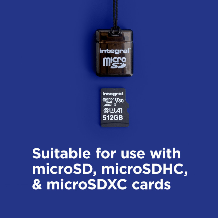 Integral INCRMSDMINIUSB lecteur de carte mémoire
