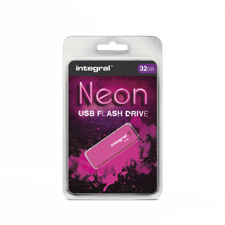 Integral INFD32GBNEONPK lecteur USB flash 32 Go 2.0