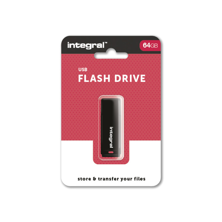Integral INFD64GBBLK lecteur USB flash 64 Go 2.0