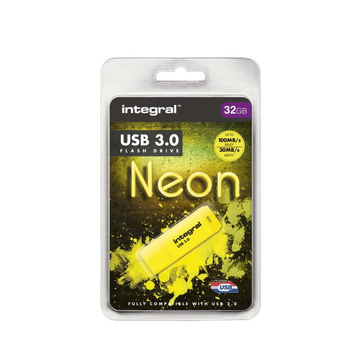 Integral INFD32GBNEONYL3.0 lecteur USB flash 32 Go 3.2 Gen 1 (3.1 Gen 1)