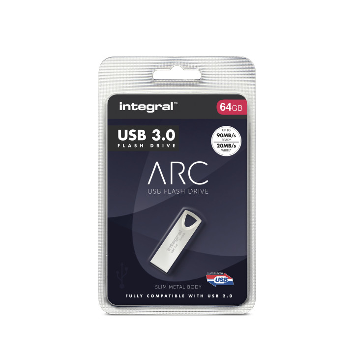 Integral INFD64GBARC3.0 lecteur USB flash 64 Go 3.2 Gen 1 (3.1 Gen 1)
