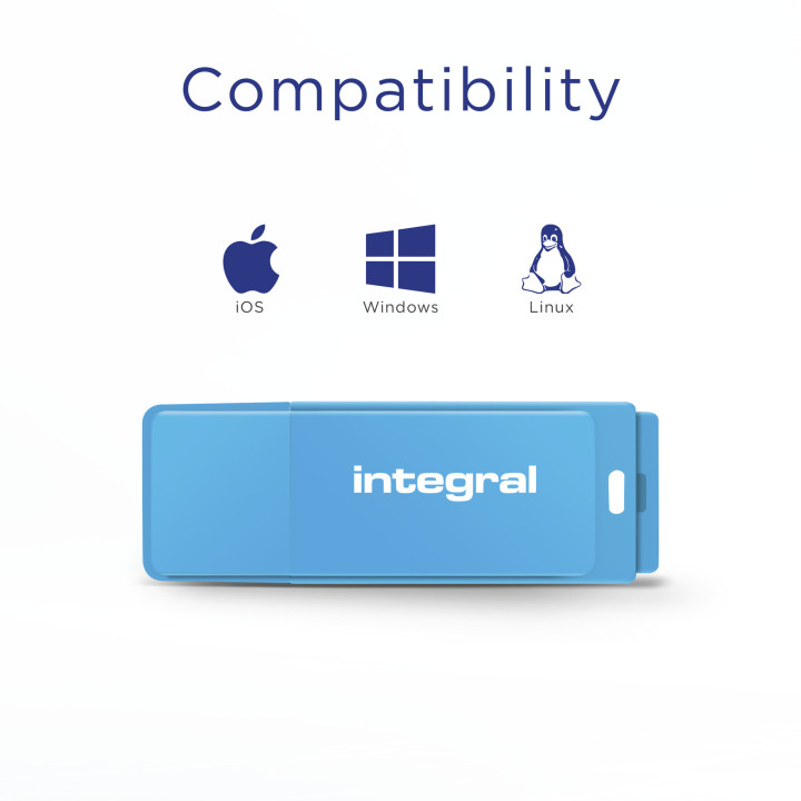 Integral INFD128GBNEONB lecteur USB flash 128 Go 2.0