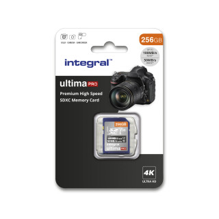 Integral INSDX256G-100/90V30 mémoire flash 256 Go SD UHS-I