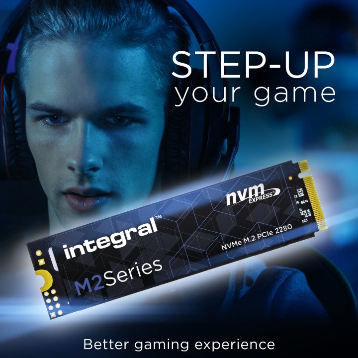 Integral INSSD256GM280NM2 disque SSD 256 Go M.2 PCI Express 3.1 NVMe 3D TLC