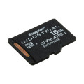 Kingston Technology Carte 16GB microSDHC Industrielle C10 A1 pSLC + adaptateur SD