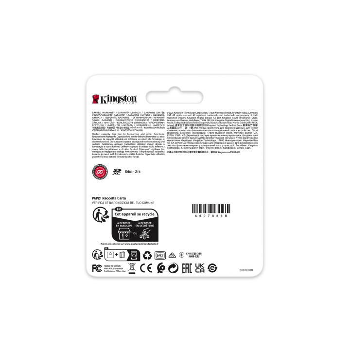 Kingston Technology 1TB Canvas React Plus SDXC UHS-II 280R/150W U3 V60 for Full HD/4K