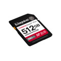Kingston Technology 512GB Canvas React Plus SDXC UHS-II 280R/150W U3 V60 for Full HD/4K