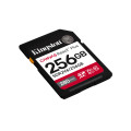 Kingston Technology 256GB Canvas React Plus SDXC UHS-II 280R/150W U3 V60 for Full HD/4K