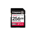 Kingston Technology 256GB Canvas React Plus SDXC UHS-II 280R/150W U3 V60 for Full HD/4K