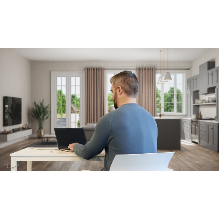 Kensington VeriMark Guard USB-C Clé de sécurité à empreinte digitale - FIDO2, WebAuthn/CTAP2, & FIDO U2F