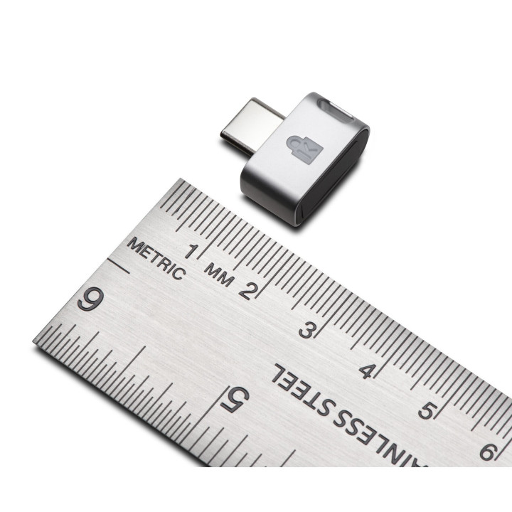 Kensington VeriMark Guard USB-C Clé de sécurité à empreinte digitale - FIDO2, WebAuthn/CTAP2, & FIDO U2F
