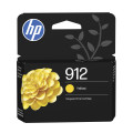 HP 912 Cartouche d'encre jaune authentique