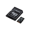 Kingston Technology Carte 64GB microSDXC Industrielle C10 A1 pSLC + adaptateur SD