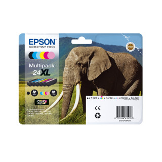 Epson Elephant Cartouche "Eléphant" - Encre Claria Photo HD M (XL)