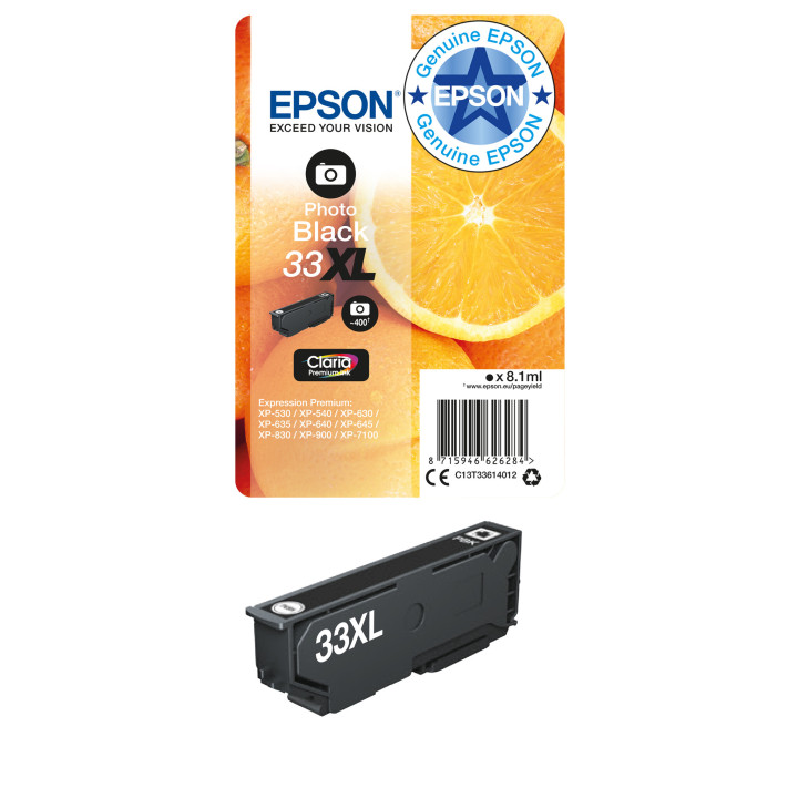 Epson Oranges Cartouche " " - Encre Claria Premium N Photo (XL)
