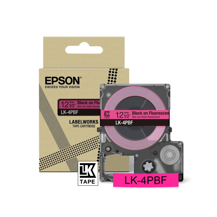 Epson LK-4PBF Noir, Rose