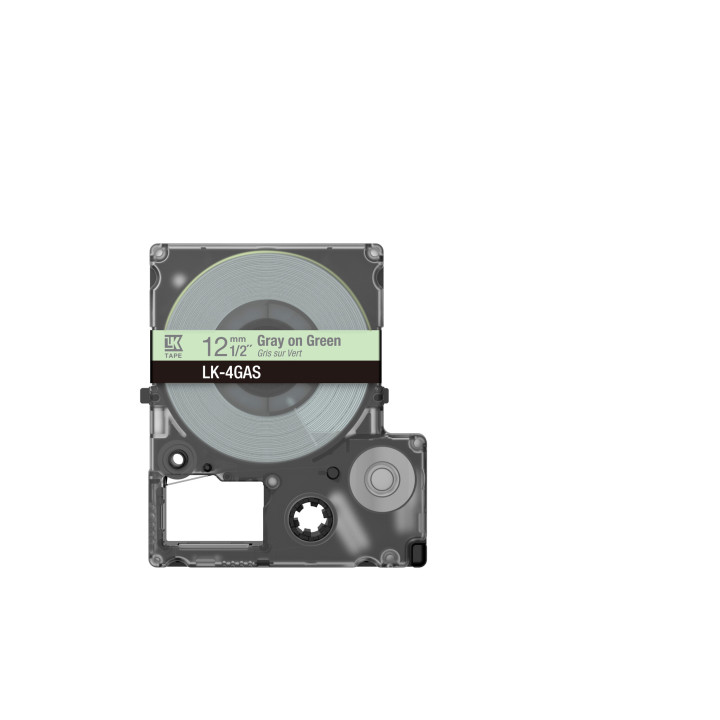 Epson LK-4GAS Gris, Vert clair