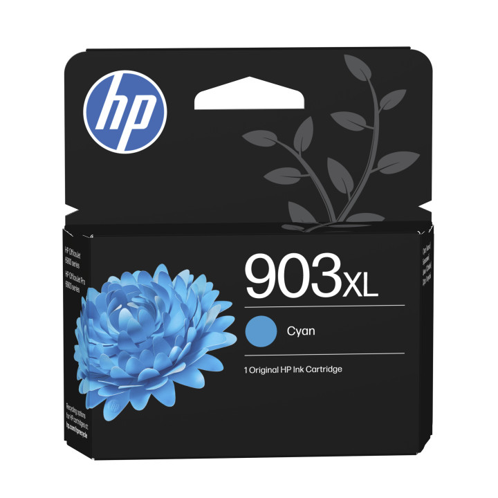 HP 903XL Cartouche d’encre cyan grande capacité authentique