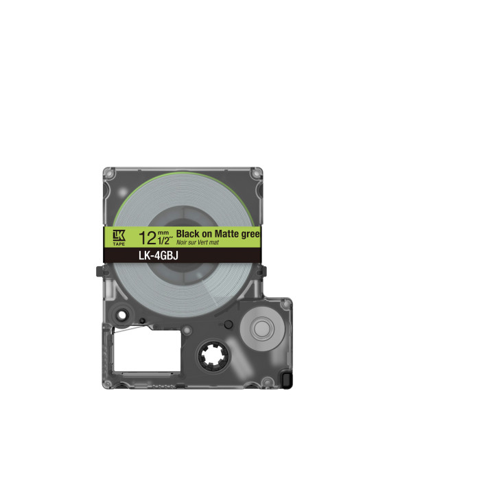 Epson LK-4GBJ Noir, Vert