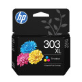 HP Cartouche d’encre trois couleurs 303XL grande capacité authentique