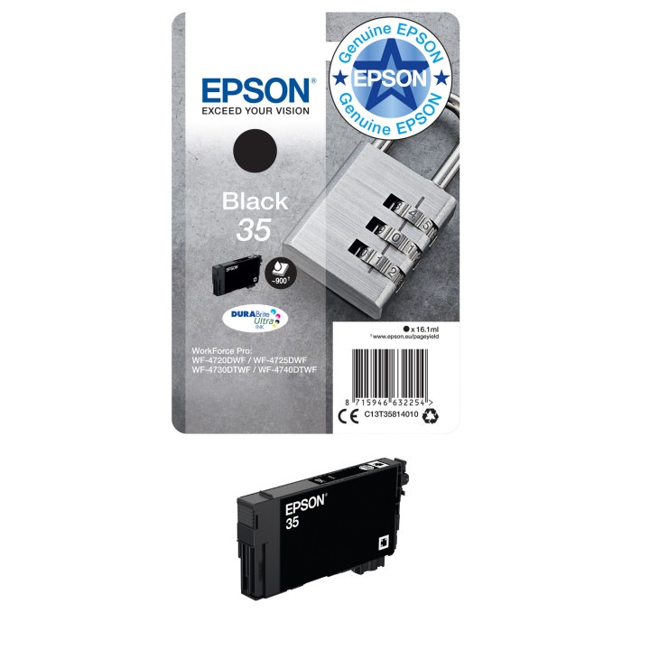 Epson Padlock Encre noire DURABrite Ultra Cadenas 35
