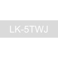 Epson LK-5TWJ Transparent, Blanc