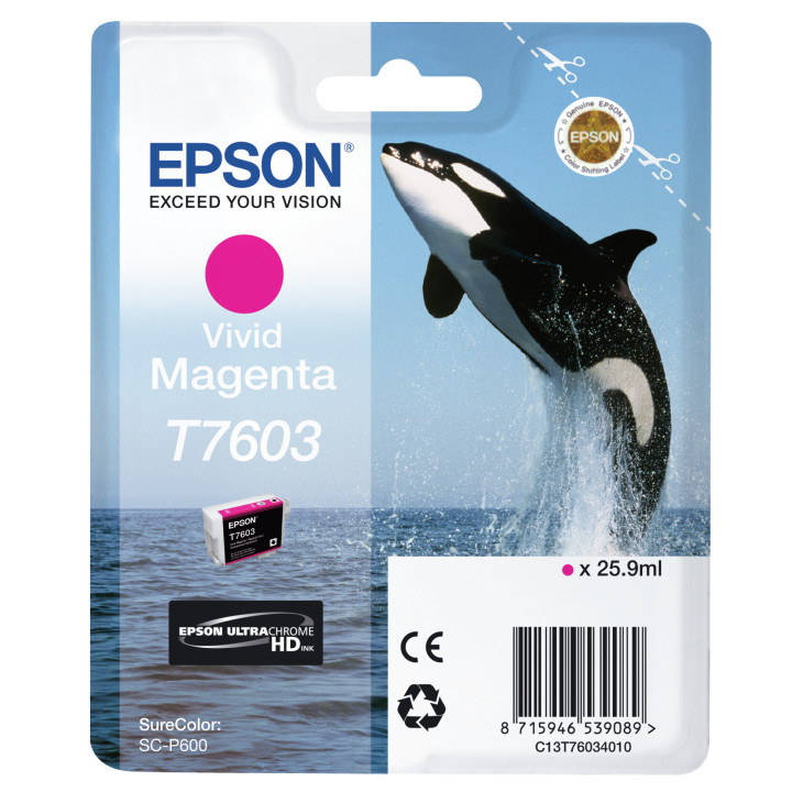 Epson C13T76034N10 cartouche d'encre 1 pièce(s) Original Magenta vif