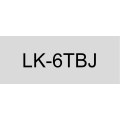 Epson LK-6TBJ Noir, Transparent