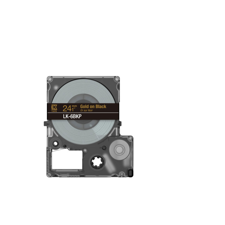 Epson LK-6BKP Noir, Or