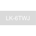Epson LK-6TWJ Transparent, Blanc