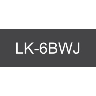Epson LK-6BWJ Noir, Blanc